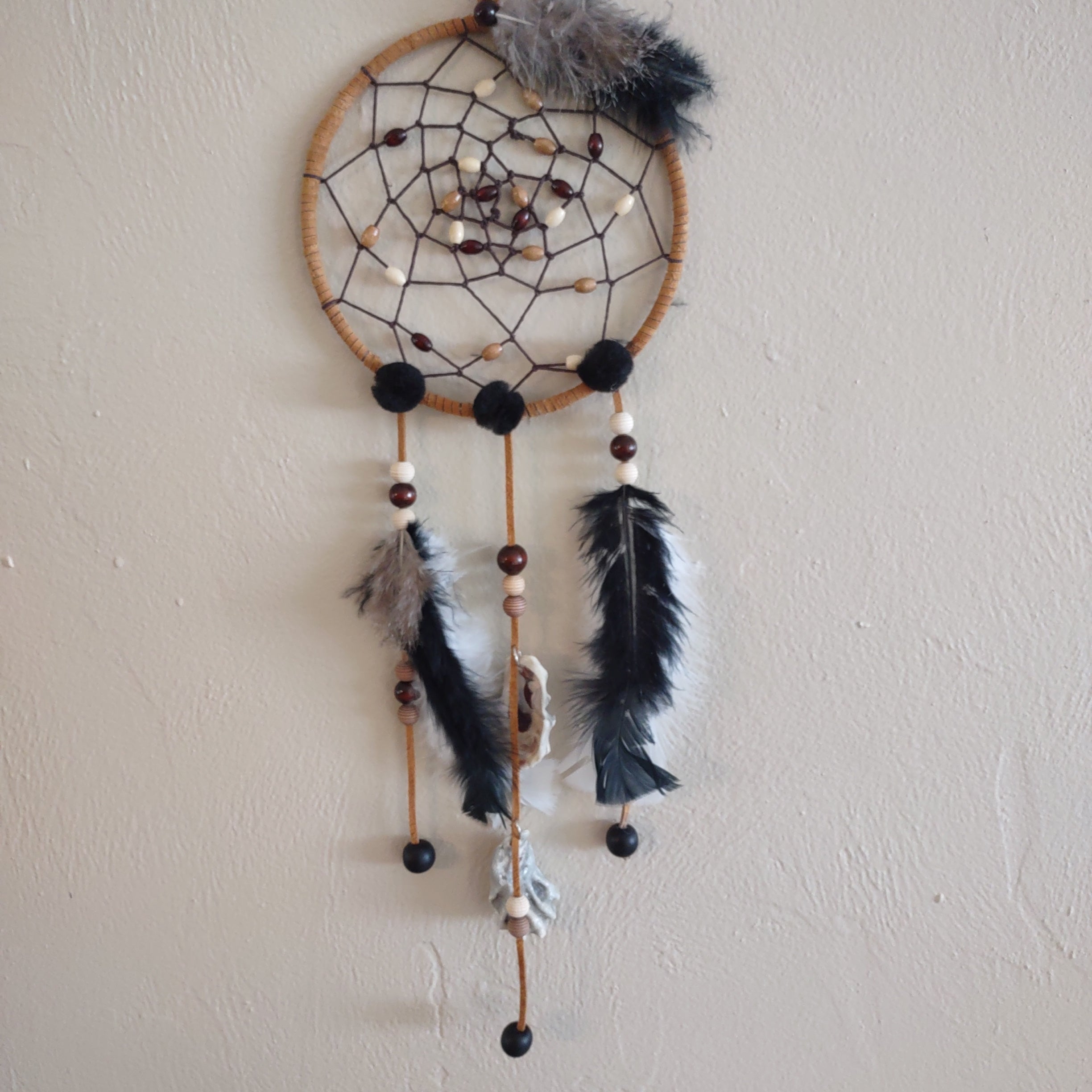 Dreamcatcher with Oyster shells